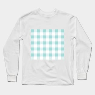 Northeastern farmer pattern ligh blue Long Sleeve T-Shirt